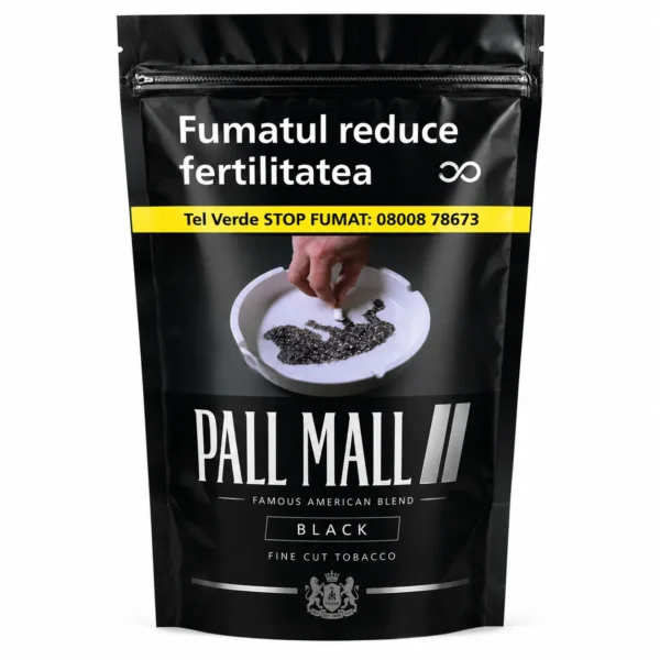 Tutun la pungă Pall Mall Negru