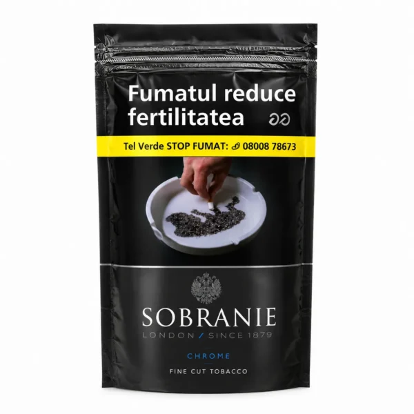 Tutun la pungă Sobranie Chrome