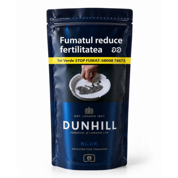 Tutun la pungă Dunhill Albastru