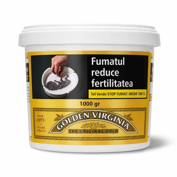 Tutun la găleată 1kg Virginia Gold